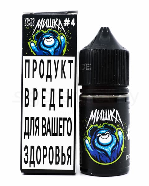 Жидкость МИШКА #4 30 мл ( 17 ± 3 мг ) ( Хвоя Ягоды )
