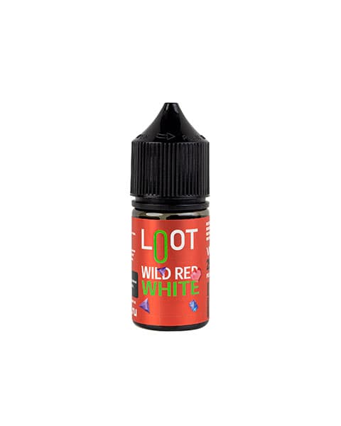 Жидкость Loot SALT - Wild Red White 25 мл ( 15 ± 3 мг ) ( Вишневый Йогурт )