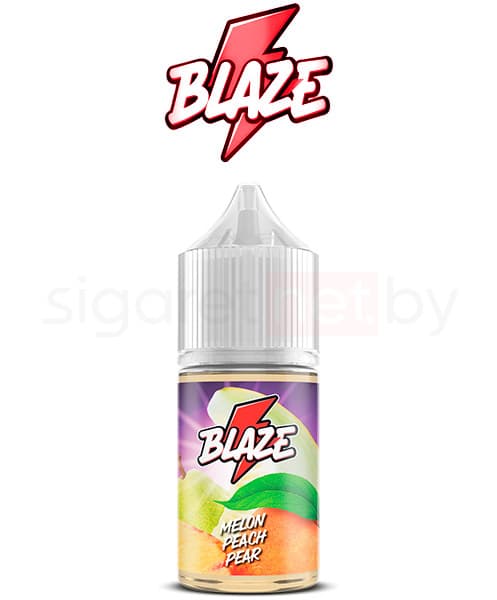Жидкость BLAZE SALT - Melon Peach Pear ( Спелая Дыня, Сочный Персик и Сладкая Груша ) 30 мл ( 20 мг )