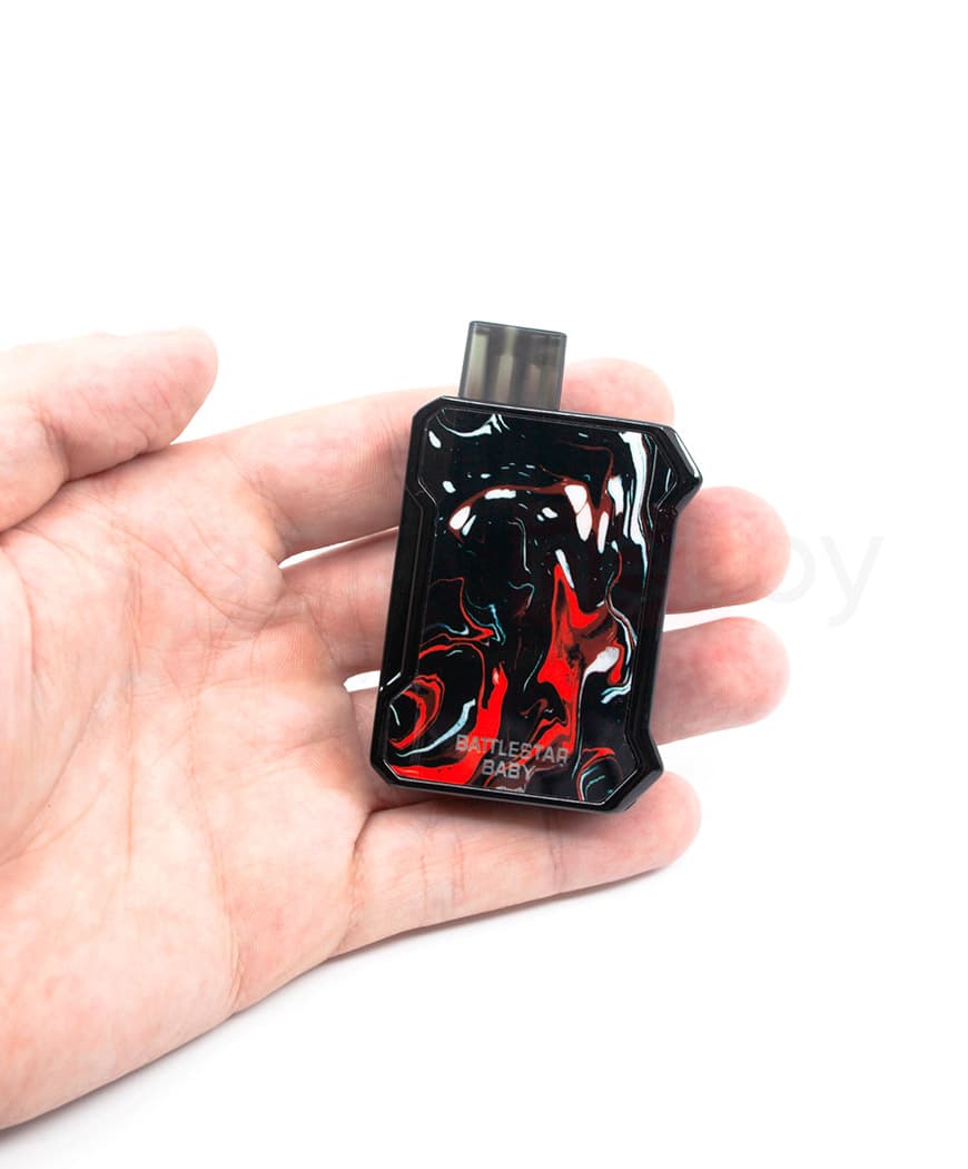 Стартовый комплект Smoant Battlestar Baby Pod 750 mAh - 2 мл. ( Серебристый )