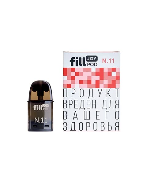 Заправленный картридж fill JOY POD - Розовый Лимонад ( N11 ) ( 2 мл. Крепость 17 ± 3 мг )