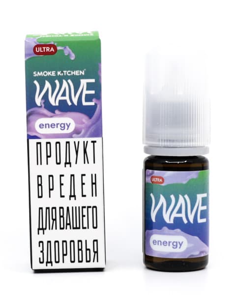 Жидкость SK WAVE SALT - Energy 10 мл ( 17 ± 3 мг ULTRA ) ( Энергетик с Черникой )