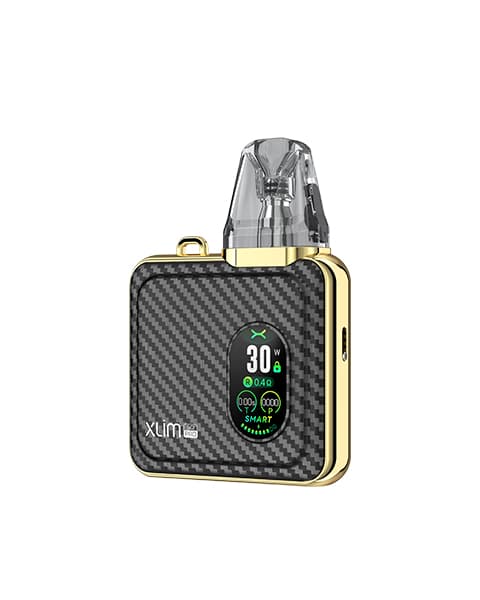 Вейп OXVA Xlim SQ Pro Pod 1200 mAh - 2 мл. ( Золотой Карбон ) Gold Carbon
