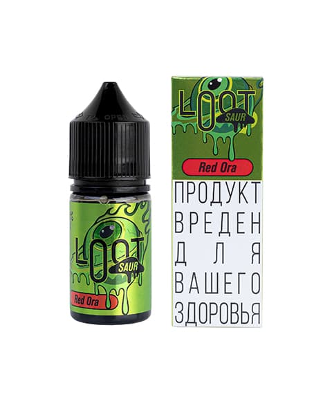 Красный Апельсин – Жидкость LOOT (SAUR) Red Ora 25 мл ( 17 ± 3 мг )