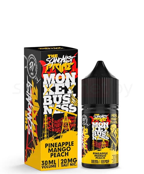 Жидкость The Scandalist Prime - Monkey Business ( Взрывной Микс из Ананаса, Сладкого Манго и Персика ) 30 мл ( 20 мг )