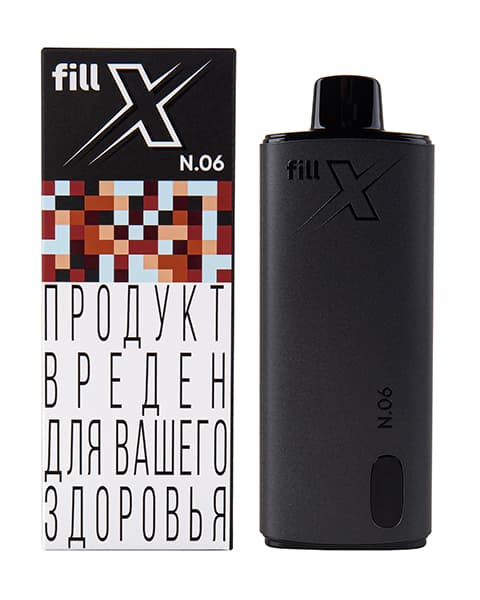 Одноразка fill X - 650 mAh - Кола со Льдом ( N06 ) ( 10 мл. Крепость 17 ± 3 мг\ мл )