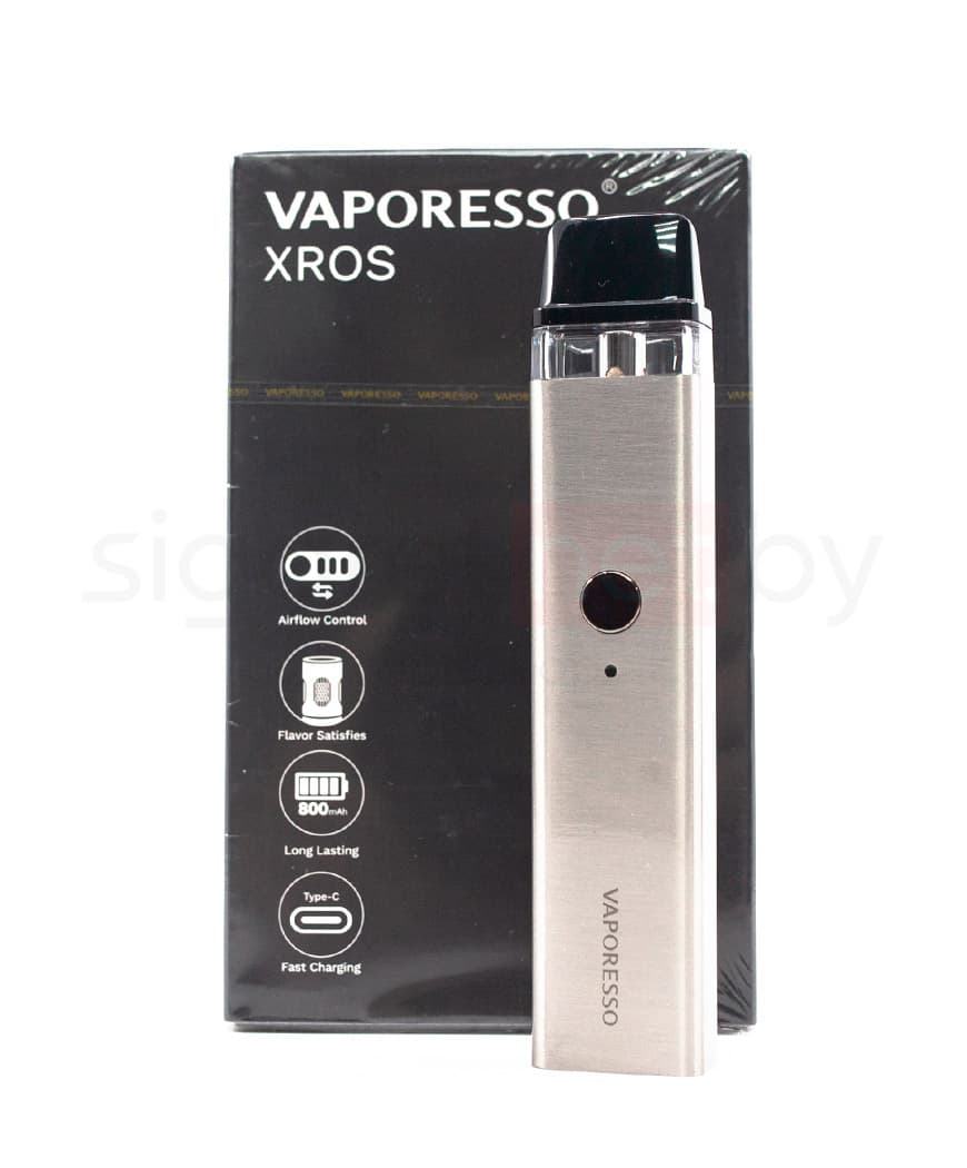 Стартовый комплект Vaporesso XROS Pod 800 mAh - 2 мл. ( Серебристый )