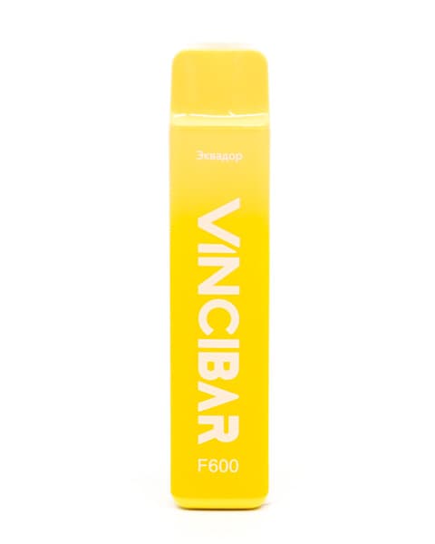 Электронная система курения ( одноразовая ) Vinci Bar F600 - 400 mAh - Ледяной Банан ( Эквадор ) ( 2 мл. Крепость 17 ± 3 мг\ мл )
