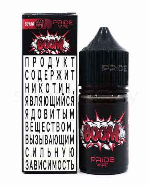 Жидкость BOOM #1 30 мл ( 17 ± 3 мг ) ( Ледяной Гранат )