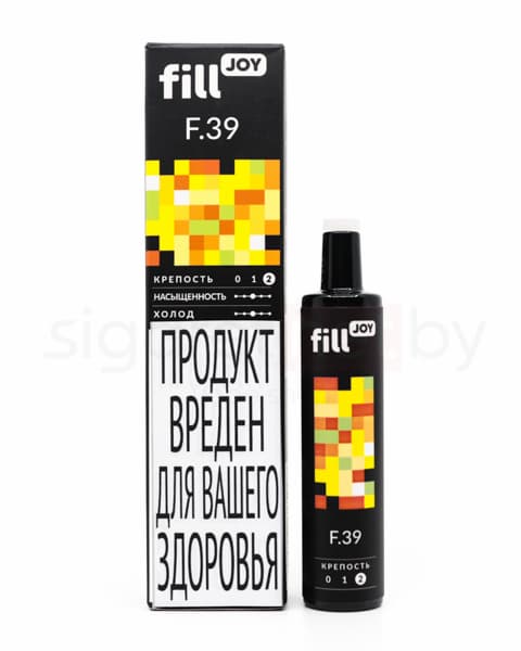 Электронная система курения ( одноразовая ) fill JOY 500 - 400 mAh - Цитрусовый Микс ( F39 ) ( 2 мл. Крепость 17 ± 3 мг\ мл )
