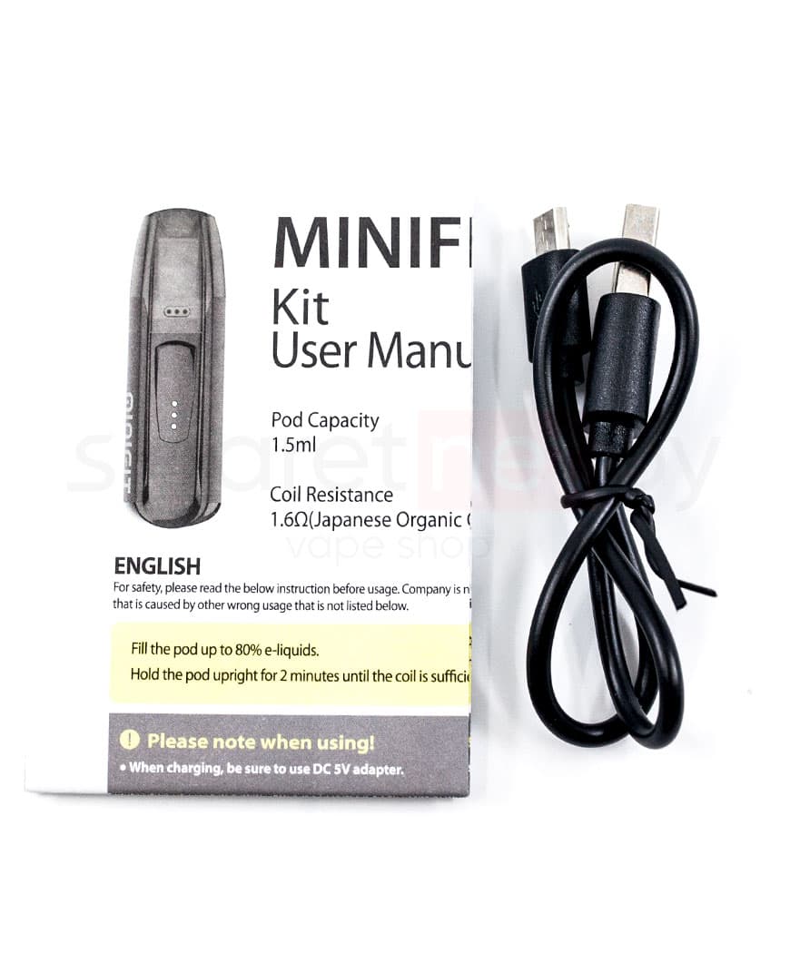 Стартовый комплект JUSTFOG MINIFIT 370 mAh ( Синий с узором )