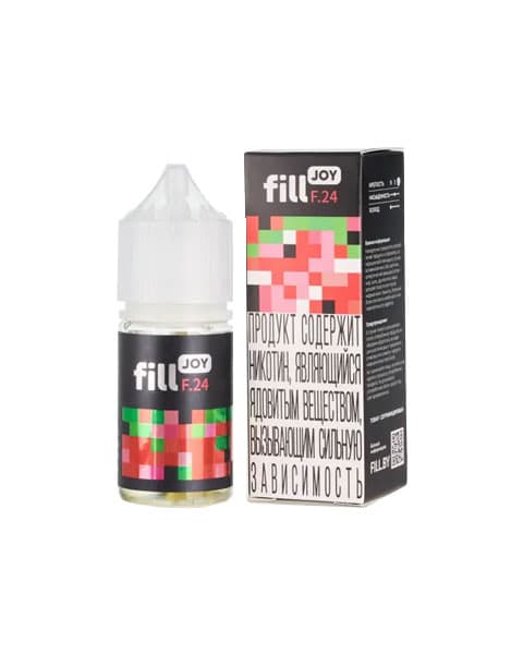 Жидкость fill JOY - Арбуз ( F24 ) 25 мл ( 17 ± 3 мг )