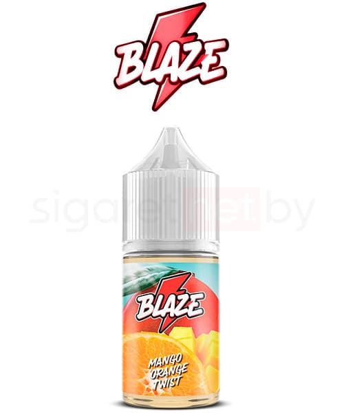 Жидкость BLAZE SALT - Mango Orange Twist ( Тропический Вихрь из Апельсина и Манго ) 30 мл ( 20 мг )