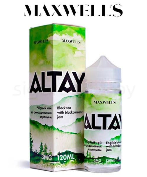 Жидкость Maxwells - Altay ( Алтай ) 120 мл ( 3 мг )