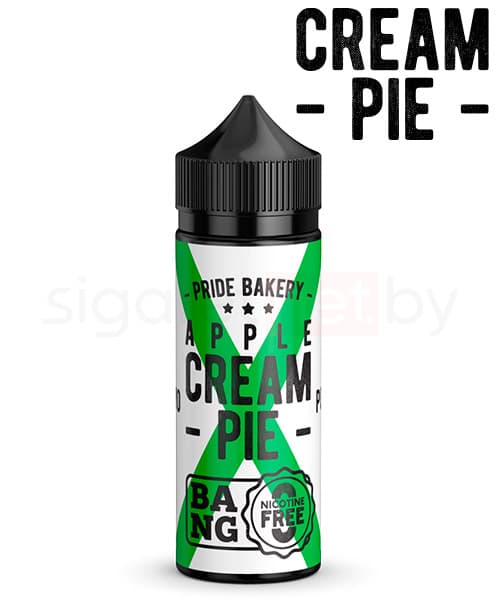 Жидкость PRIDE Bakery ( Cream Pie ) - Apple pie ( Яблочный пирог ) 120 мл ( 0 мг. )