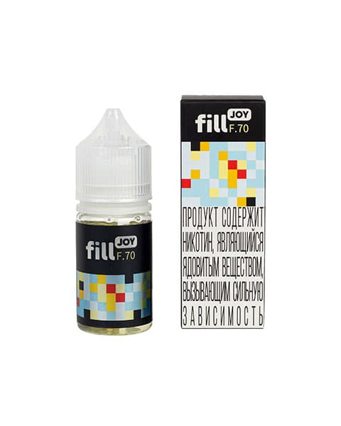 Жидкость fill JOY - Морская Соль с Арбузом и Лимоном ( F70 ) 25 мл ( 17 ± 3 мг )