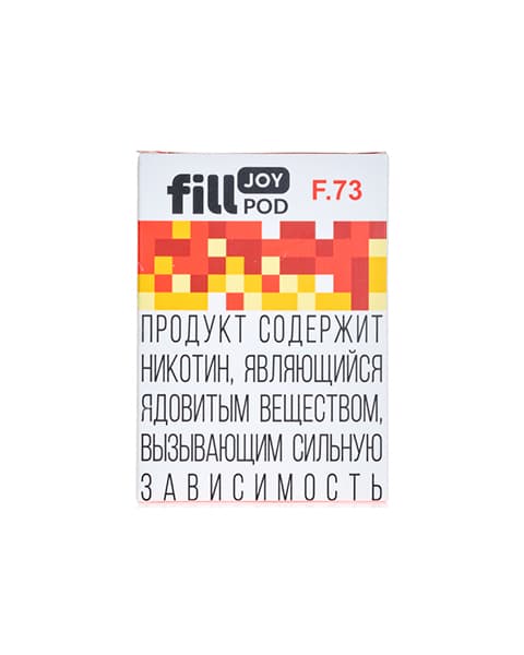 Заправленный картридж fill JOY POD - Лимон Клубника ( F73 ) ( 2 мл. Крепость 17 ± 3 мг )