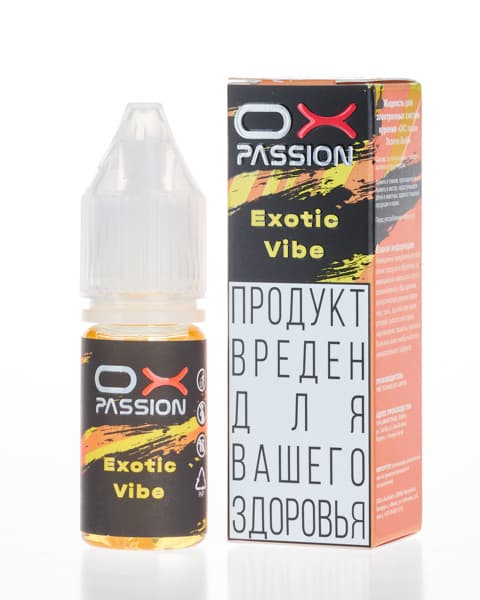 Жидкость OX Passion - Exotic Vibe 10 мл ( 17 ± 3 мг ) ( Тройной Манго )