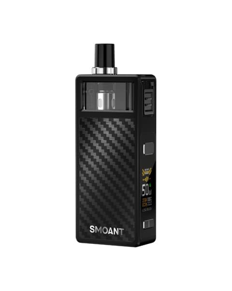 Вейп Smoant Pasito Pro Pod 1500 mAh - 4 мл. ( Черный ) Carbon Fiber