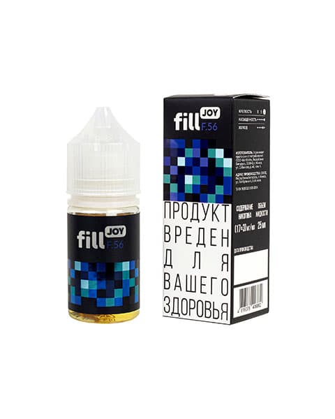 Жидкость fill JOY - Черная Смородина Мята ( F56 ) 25 мл ( 17 ± 3 мг )