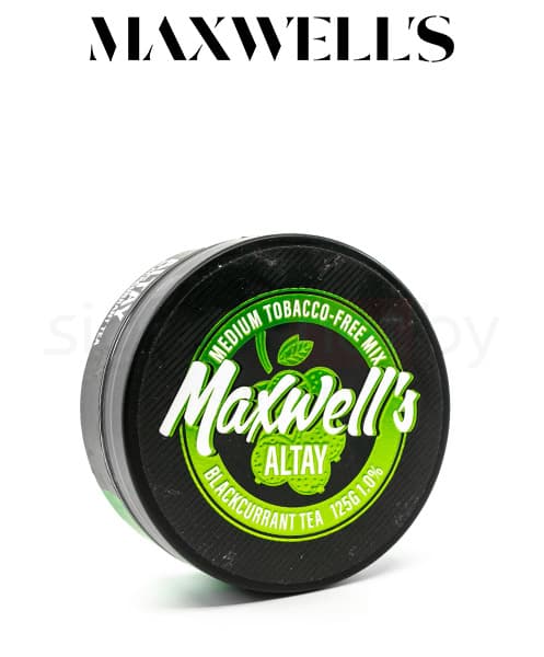 Бестабачная смесь для кальянов Maxwells - Altay ( Смородиновый Чай ) 125 г ( Medium 1% )