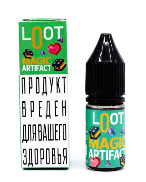Жидкость Loot SALT - Magic Artifact 10 мл ( 15 ± 3 мг ) ( Фейхоа )