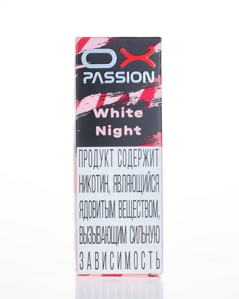 Жидкость OX Passion - White Night 25 мл ( 17 ± 3 мг ) ( Белый Персик Малина )