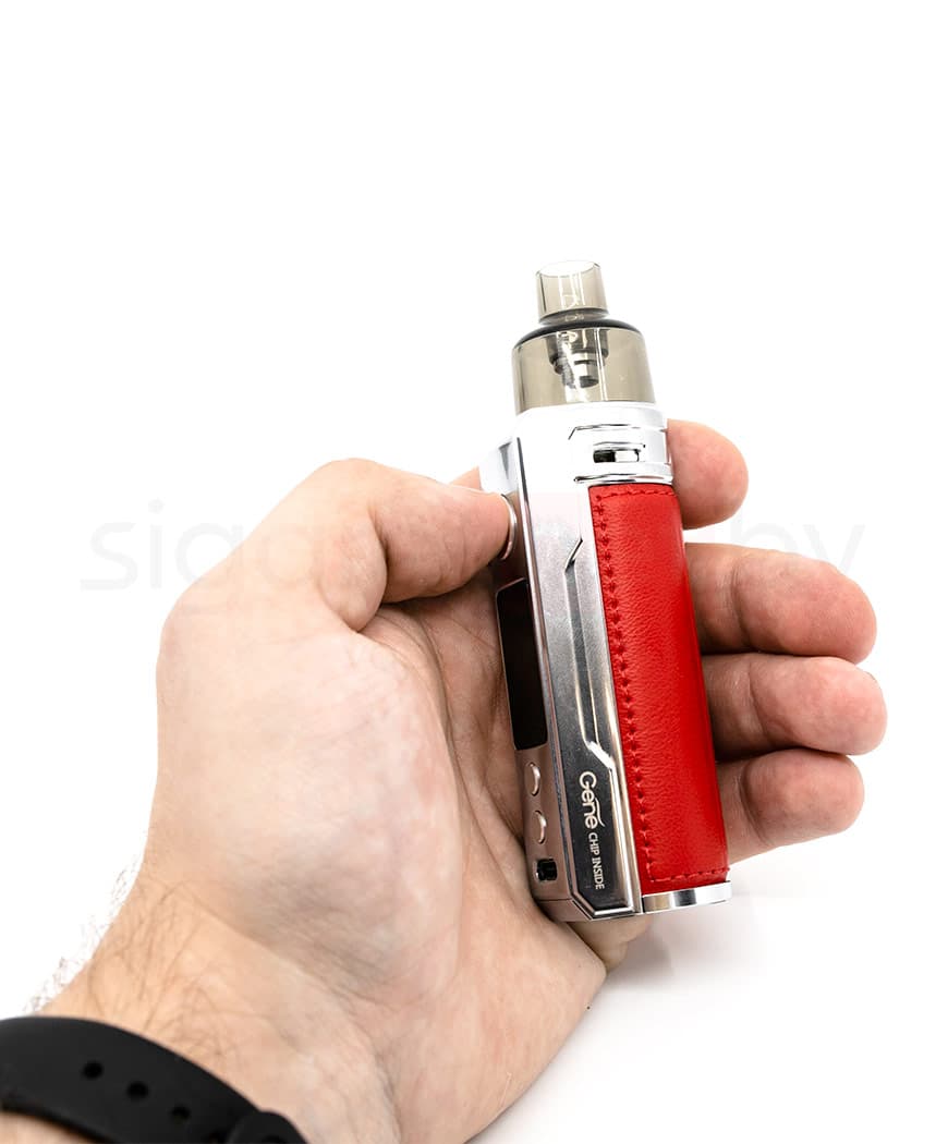 Стартовый комплект VOOPOO DRAG S 60W VW Pod  - 4,5 мл 2500 mAh ( Серебристо - Синий )