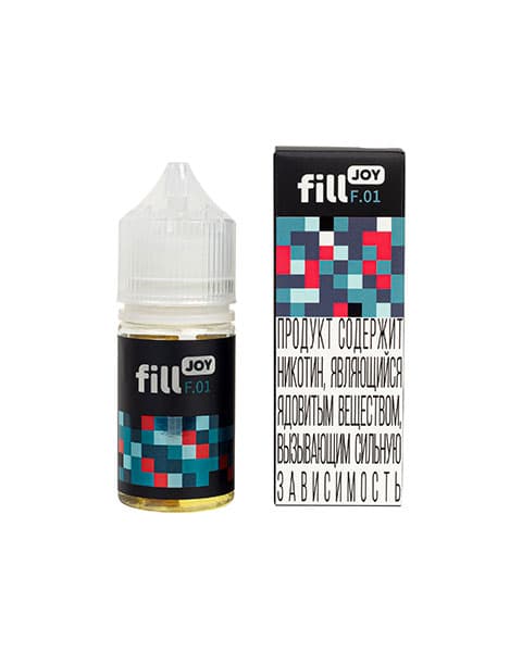Жидкость fill JOY - Голубика Малина ( F01 ) 25 мл ( 17 ± 3 мг )