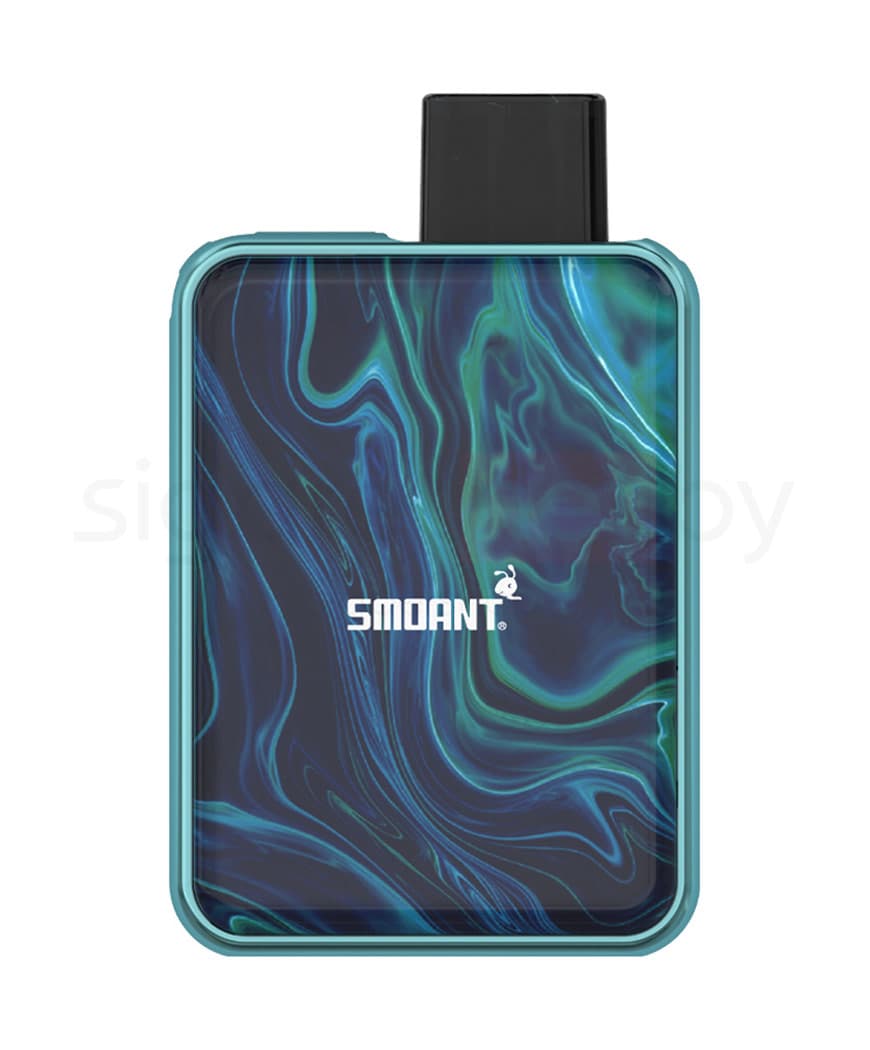 Стартовый комплект Smoant Charon Baby Pod 750 mAh - 2 мл. ( Синий с Узором ) Peacock Blue
