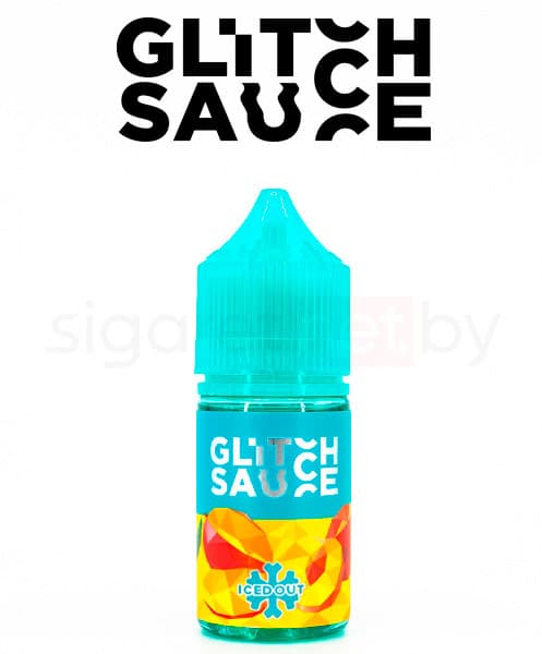 Жидкость Glitch Sauce Iced Out SALT - Amber 30 мл ( 20 мг ) EXTRA