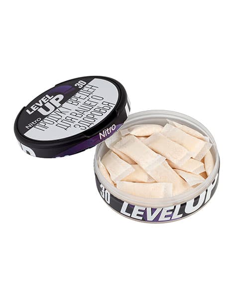 Никотиновые паучи Level UP NITRO ( Виноград ) - 9±2 мг