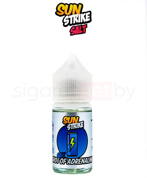 Жидкость Sun Strike SALT - Shot of Adrenaline 30 мл ( 12 мг )