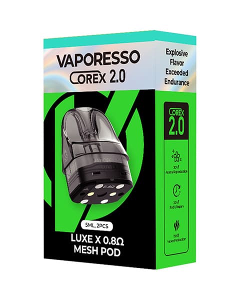 Картридж 5 мл для Vaporesso LUXE X ( Mesh 0.8 Ом ) 16W ( Corex 2.0 )