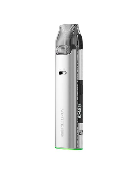 Вейп VOOPOO VMATE Pro 2 - 1500 mAh - 3 мл. ( Серебристый ) Glacier Sliver