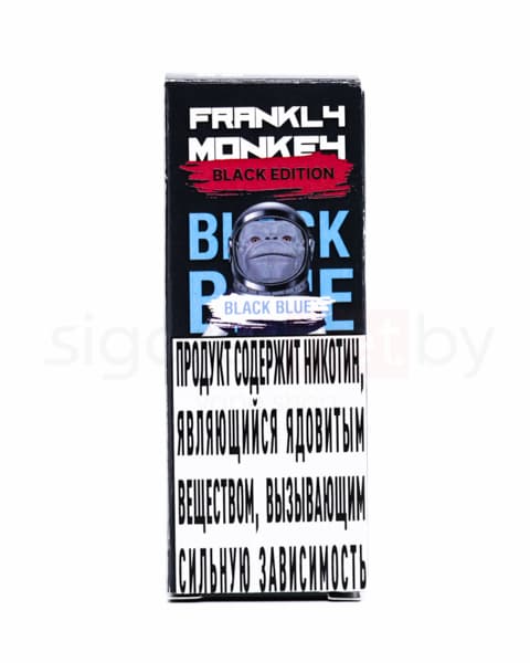 Жидкость Frankly Monkey Black Edition SALT - Black Blue 30 мл ( 15 ± 3 мг ) ( Черная Смородина )