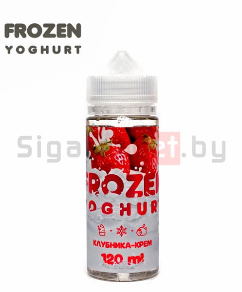 Frozen Yoghurt - Клубника - Крем, 120 мл (3 мг)