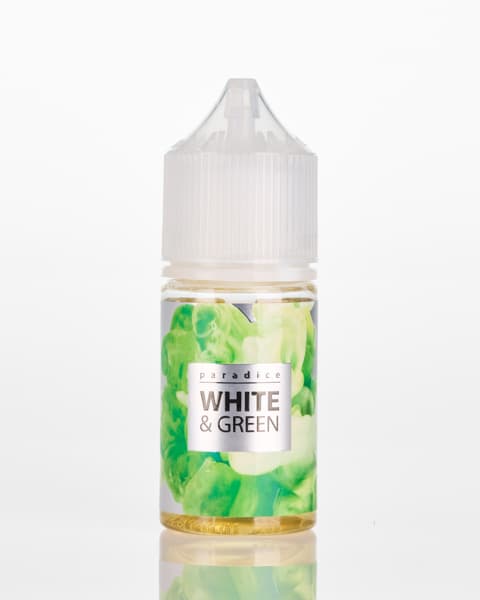 Жидкость Paradise - White and Green 25 мл ( 17 ± 3 мг ) ( Яблоко Кактус )