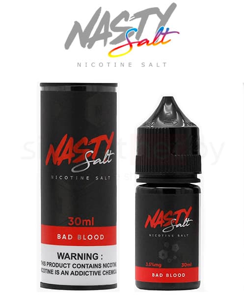 Жидкость Nasty Juice SALT - BAD BLOOD ( Черная Смородина с Холодком ) 30 мл ( 20 мг )