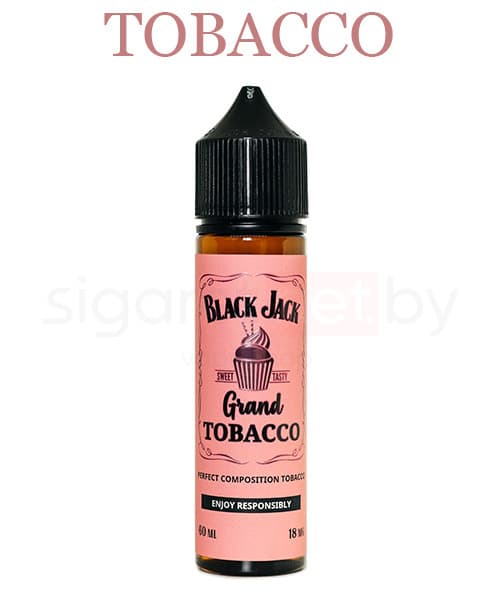 Жидкость BLACK JACK "GRAND TOBACCO" 60 мл ( 18 мг )
