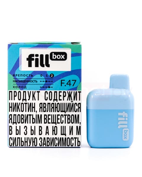 Электронная система курения ( одноразовая ) fill Box - 400 mAh - Ягодный Микс ( F47 ) ( 2 мл. Крепость 17 ± 3 мг\ мл )