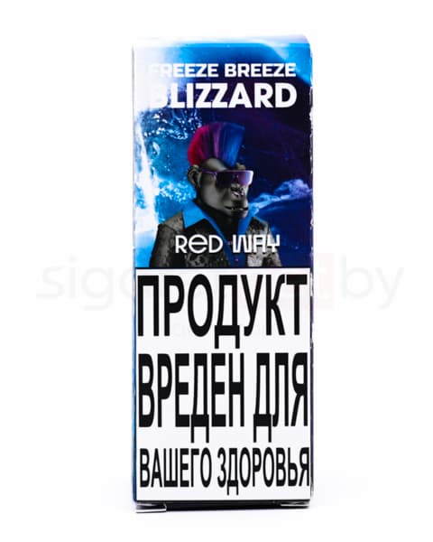 Жидкость Freeze Breeze Blizzard SALT - Red Way 30 мл ( 15 ± 3 мг ) ( Ледяная Клюква )