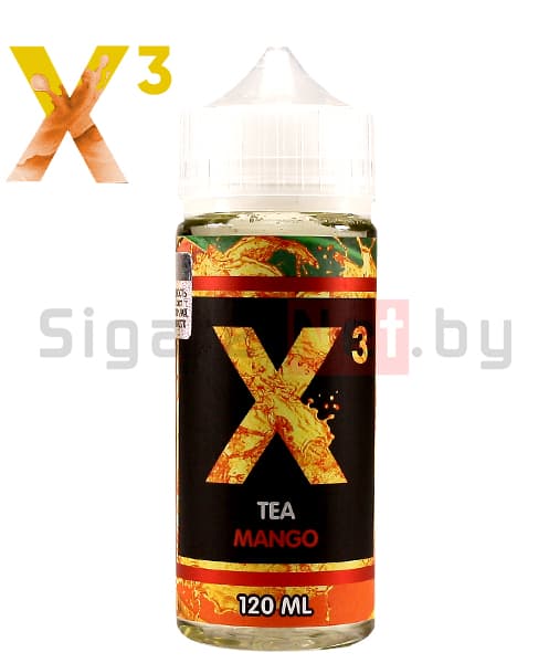 X-3 Tea - Mango, 120 мл (3 мг)