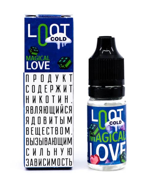 Жидкость Loot Cold SALT - Magical Love 10 мл ( 15 ± 3 мг ) ( Мелисса )