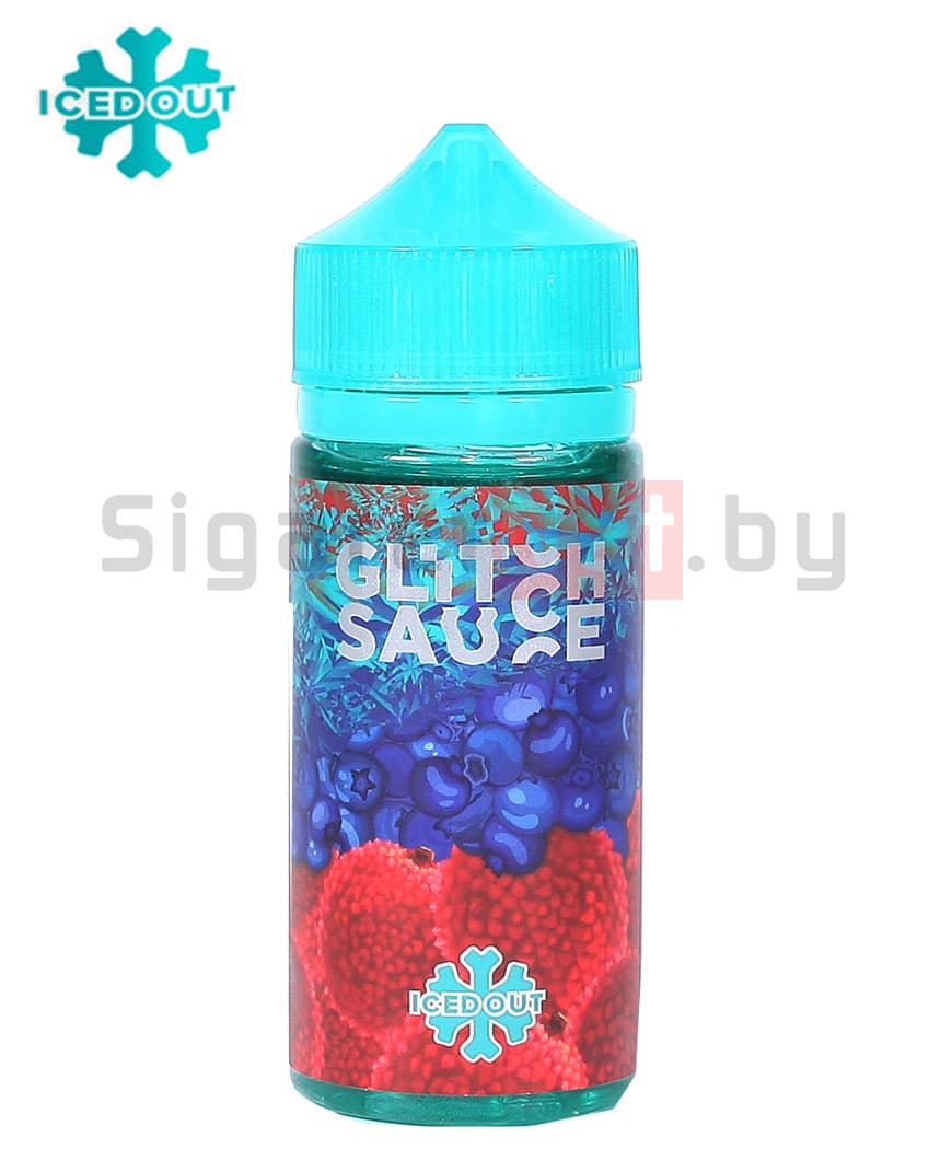 Жидкость Glitch Sauce ICED OUT "Bleach" 100 мл ( 3 мг ) ( No Mint )