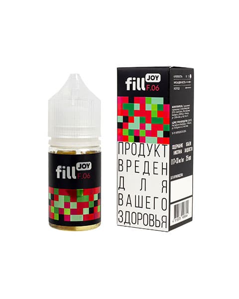 Жидкость fill JOY - Малина Лайм ( F06 ) 25 мл ( 17 ± 3 мг )