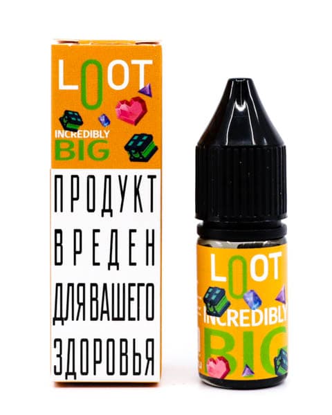 Жидкость Loot SALT - Increadibly Big 10 мл ( 15 ± 3 мг ) ( Груша )