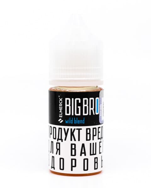 Жидкость ElMerck Big Bro SALT - Wild Blend 30 мл ( 17 ± 3 мг ) ( Кисло-сладкий Ягодный Микс )