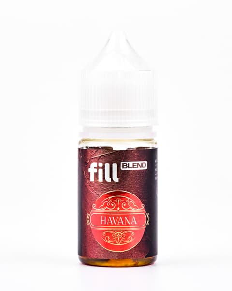 Жидкость fill BLEND - Havana ( Кубинская Сигара ) 25 мл ( 17 ± 3 мг )