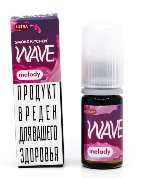 Жидкость SK WAVE SALT - Melody 10 мл ( 17 ± 3 мг ULTRA ) ( Арбуз с Клубникой и Вишней )